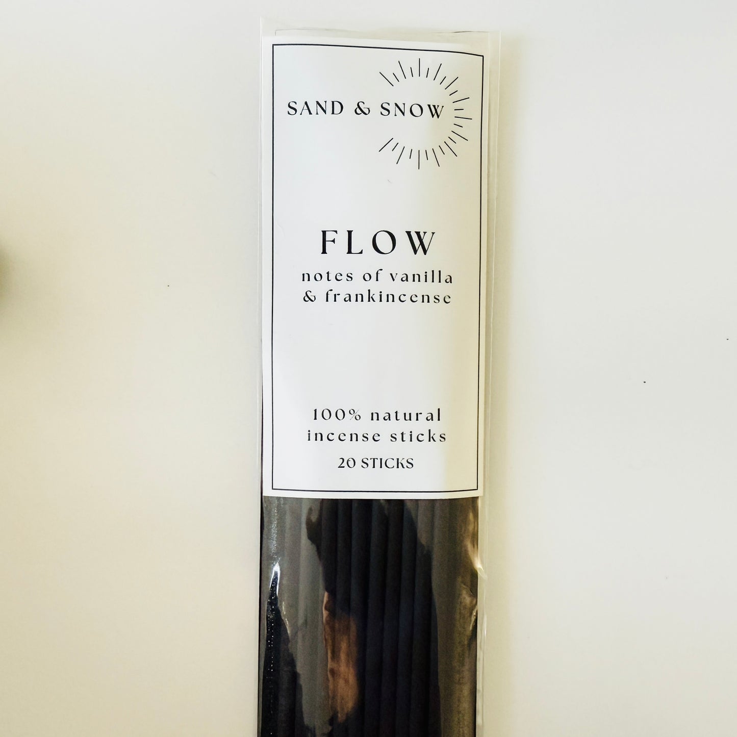 FLOW| 20 sticks | notes of frankincense & vanilla