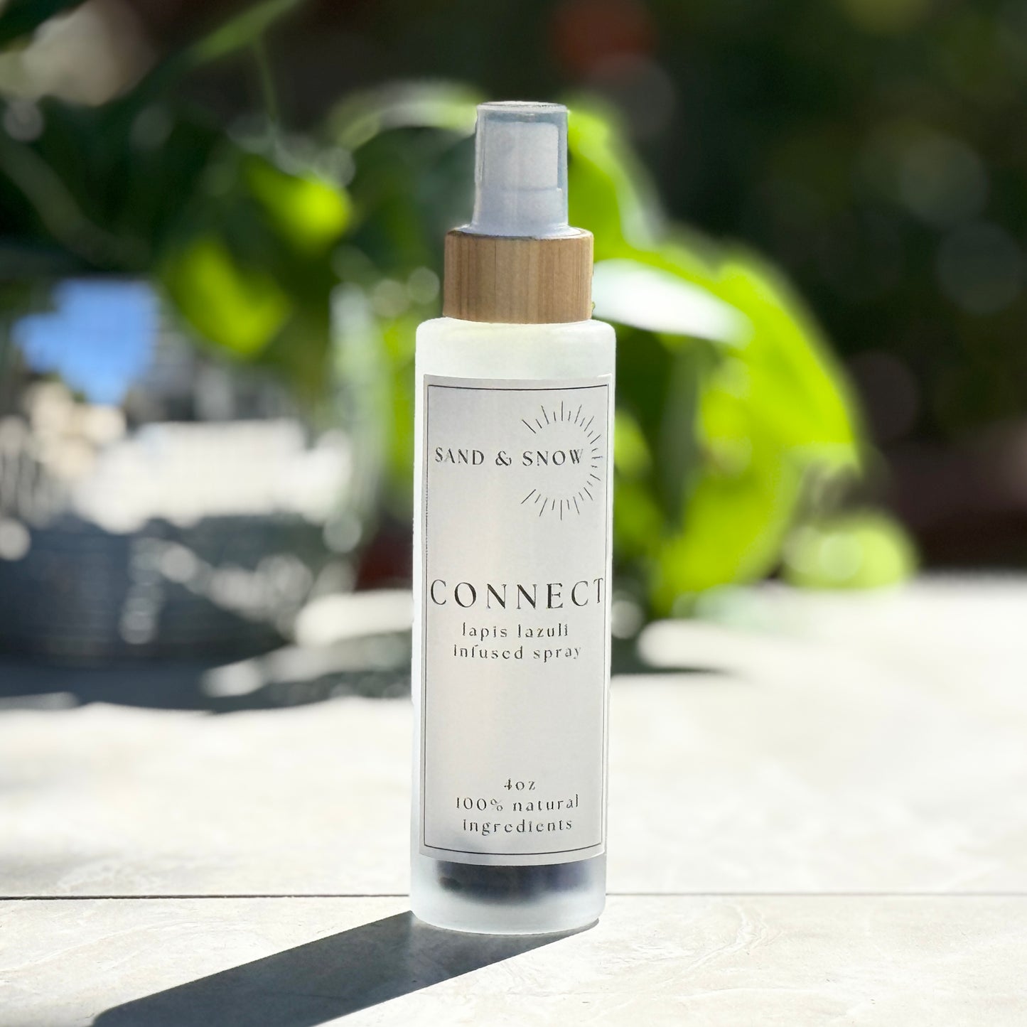 CONNECT | 4oz | Lapis Lazuli Infused Lemon + Lavender Room + Aura Mist