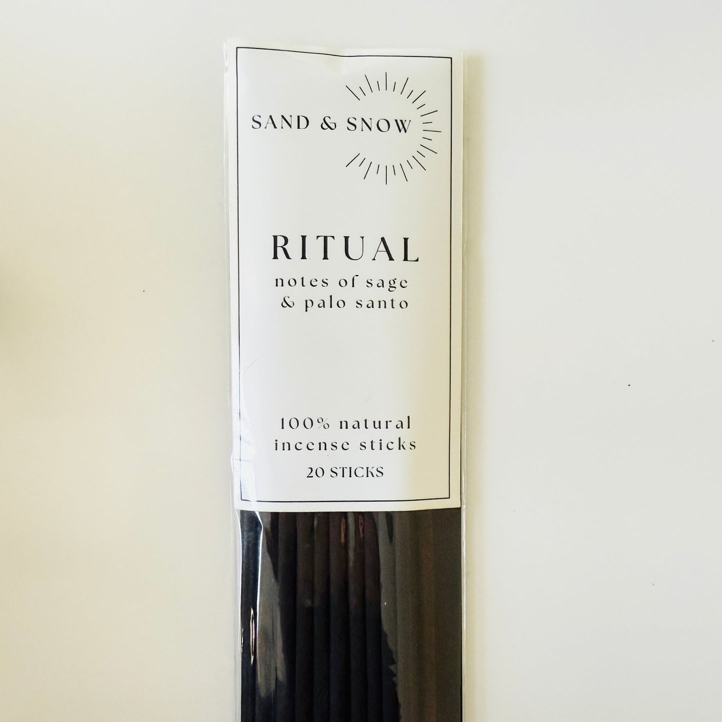RITUAL | 20 sticks | notes of sage & palo santo