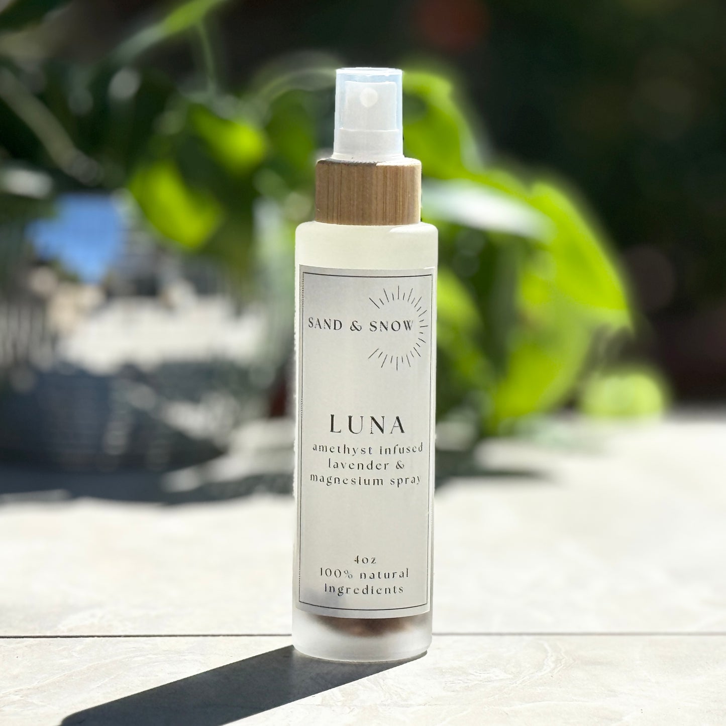LUNA | 4oz | Amethyst Infused Lavender + Magnesium Spray