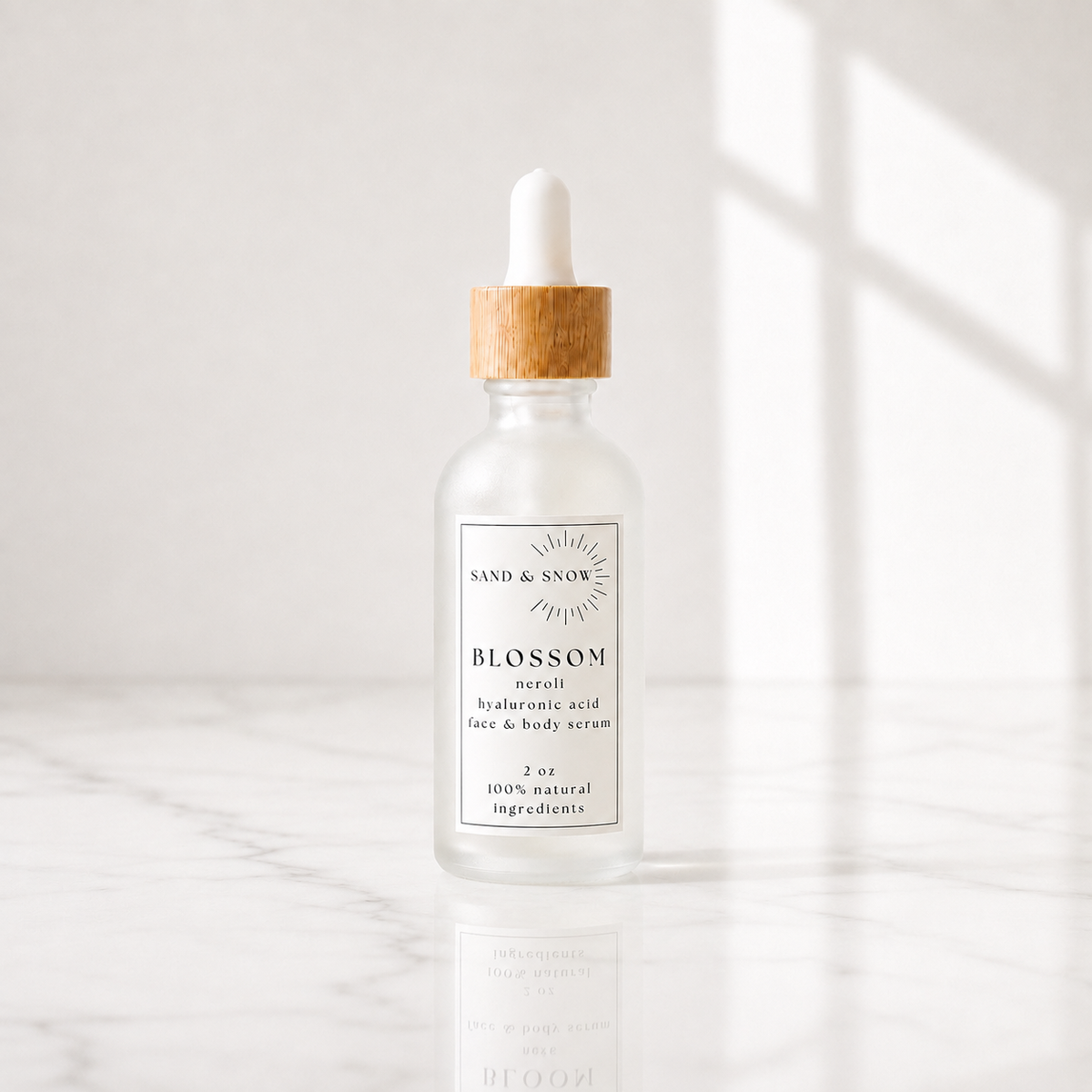Blossom | 2oz | Organic Neroli Hyaluronic Acid Face and Body Serum
