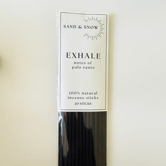 EXHALE | 20 sticks | notes of palo santo