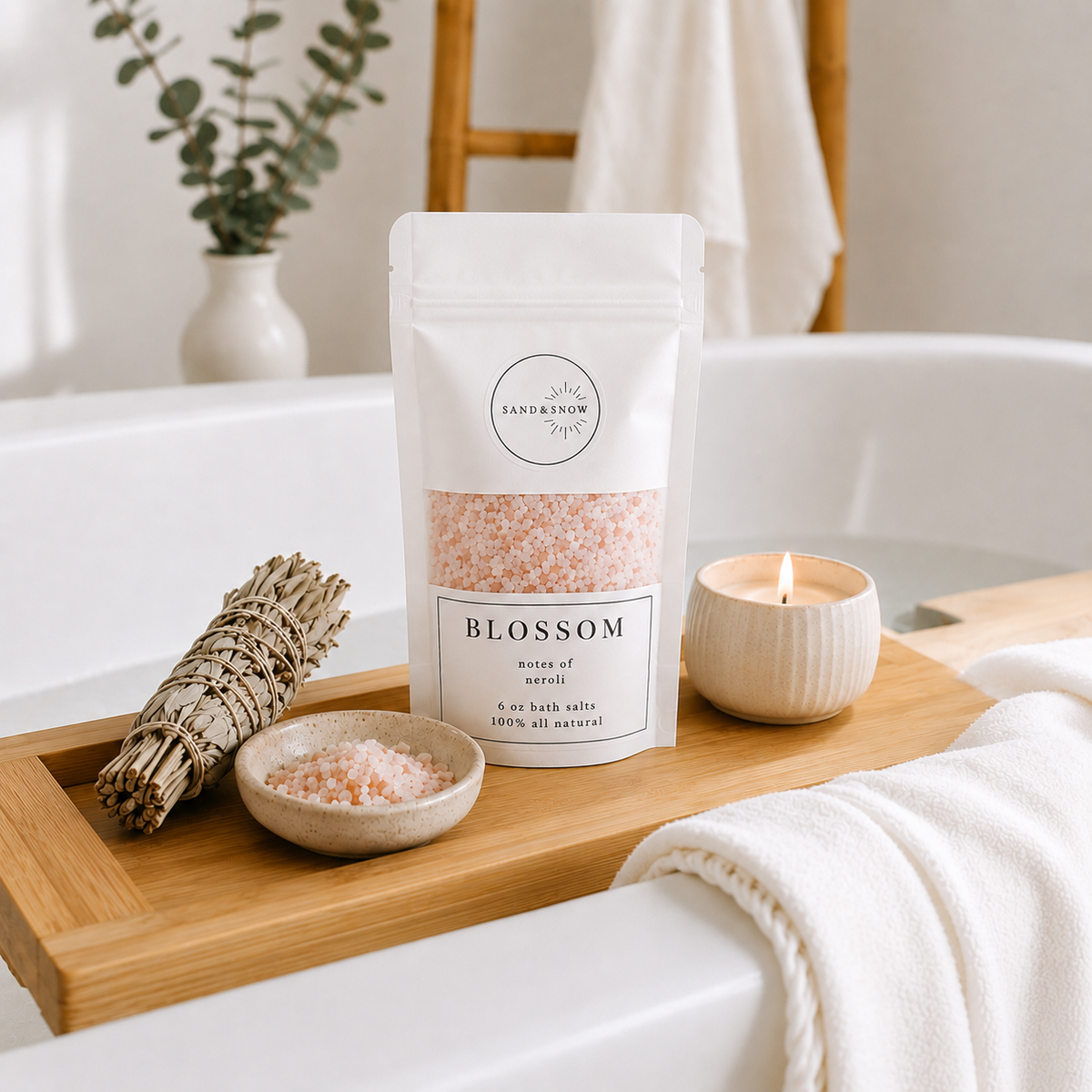 BLOSSOM | bath salt | 6oz