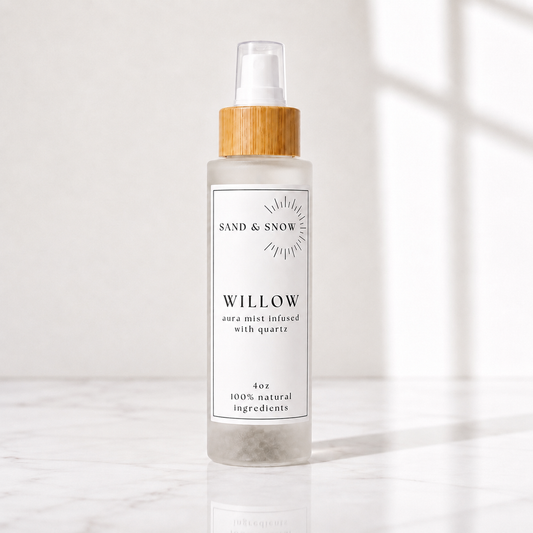 WILLOW | 4oz | Smoky Quartz Infused Aura Mist