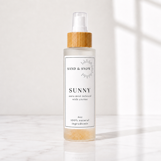 SUNNY | 4oz | Citrine Infused Grapefruit + Lemon + Lime + Energy Mist