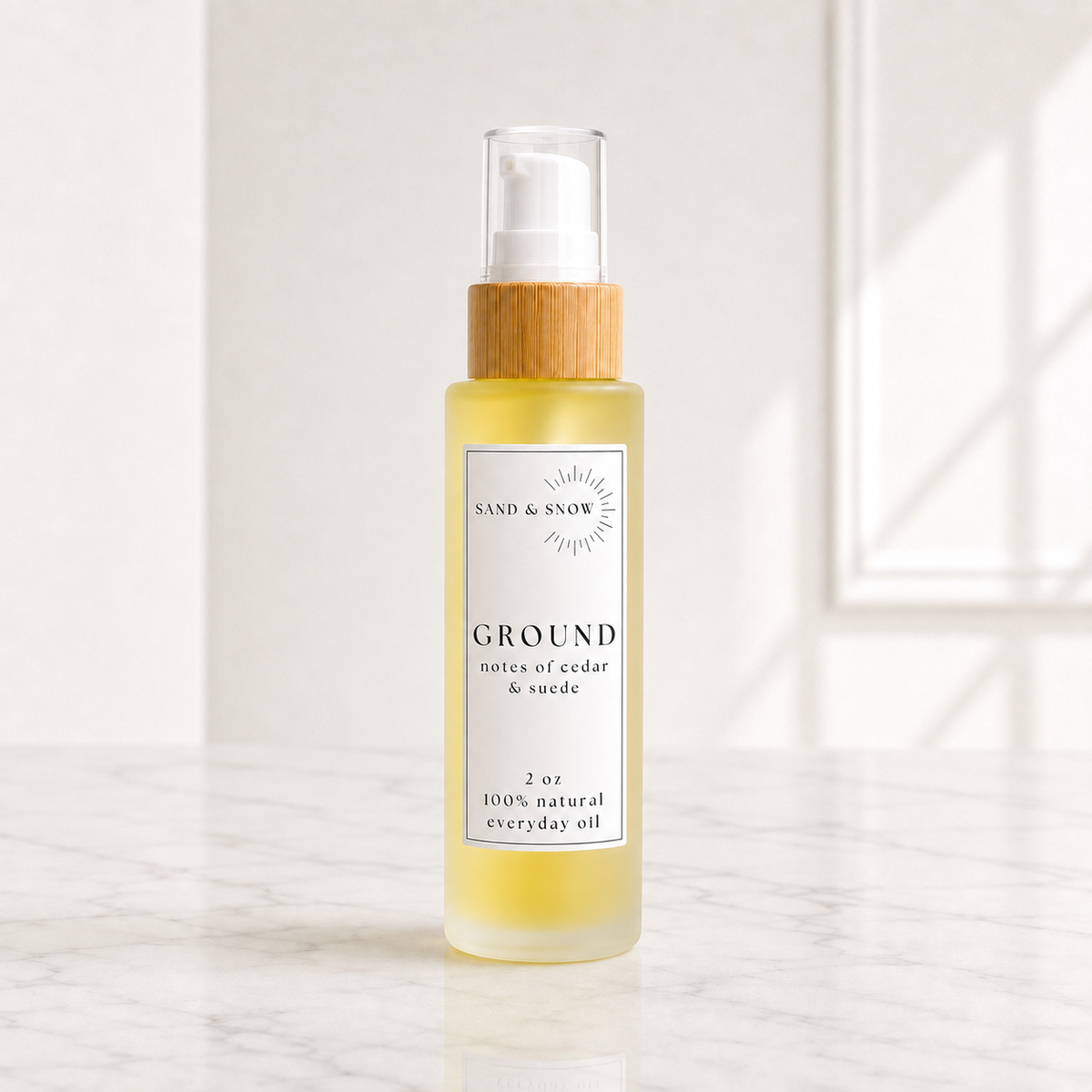 Ground | 2oz | Cedar & Suede Everyday Oil