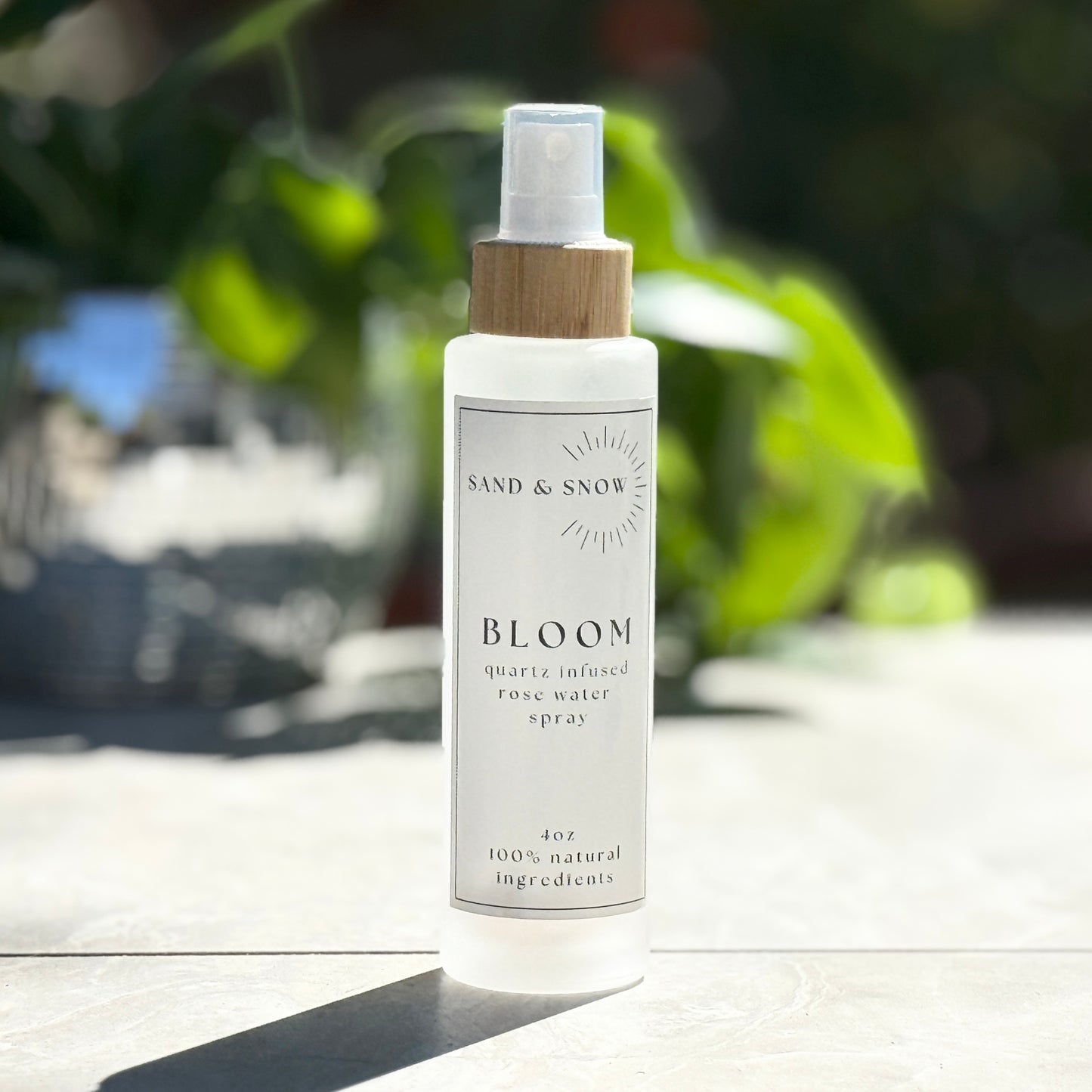 BLOOM | 4oz | Quartz Infused Rose Water Face + Body Mist