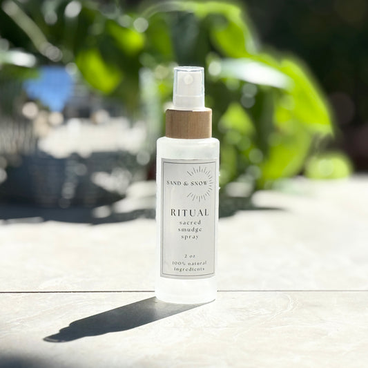 RITUAL | 2oz | Quartz Infused Sacred Smudge Spray