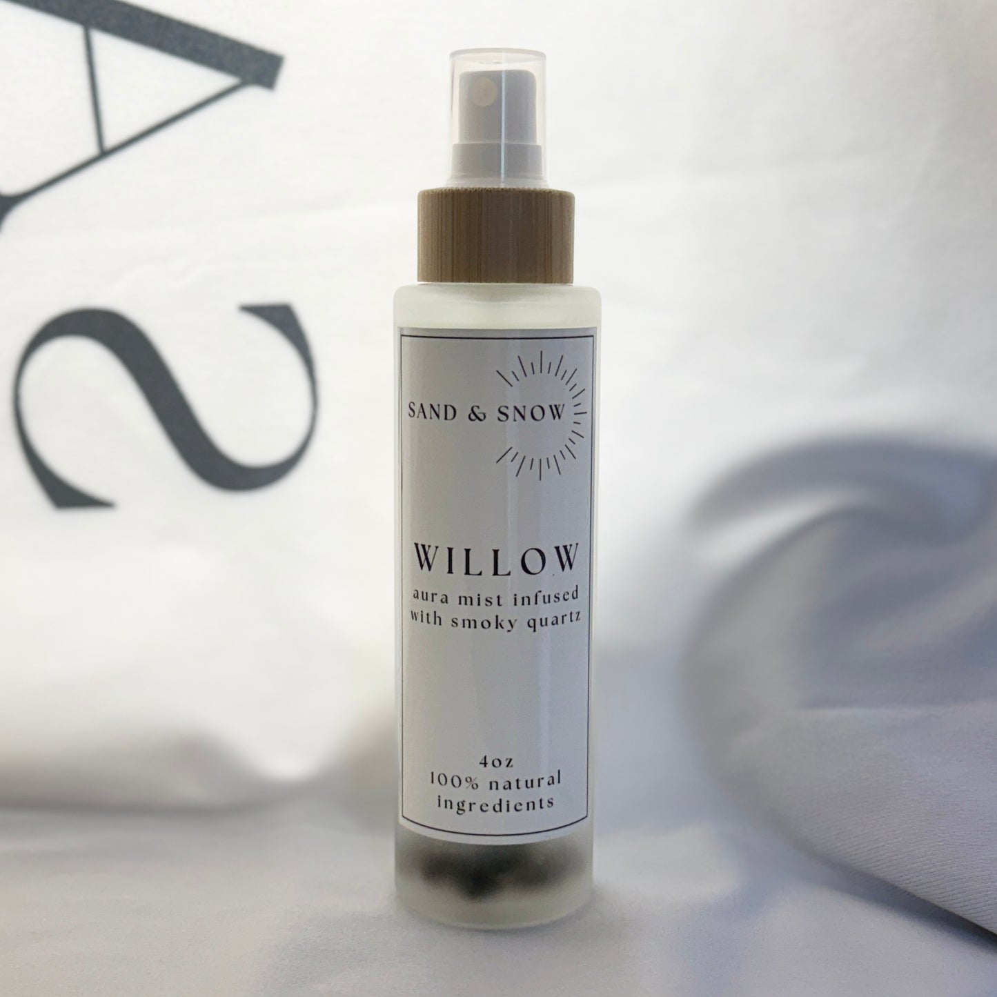 WILLOW | 4oz | Smoky Quartz Infused Aura Mist