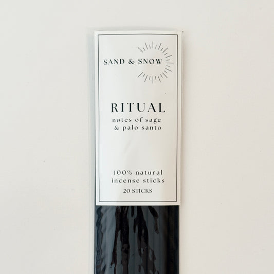 RITUAL | 20 sticks | notes of sage & palo santo