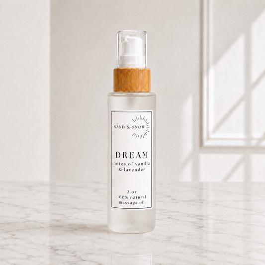 Dream | 2oz | Lavender & Vanilla Massage Oil